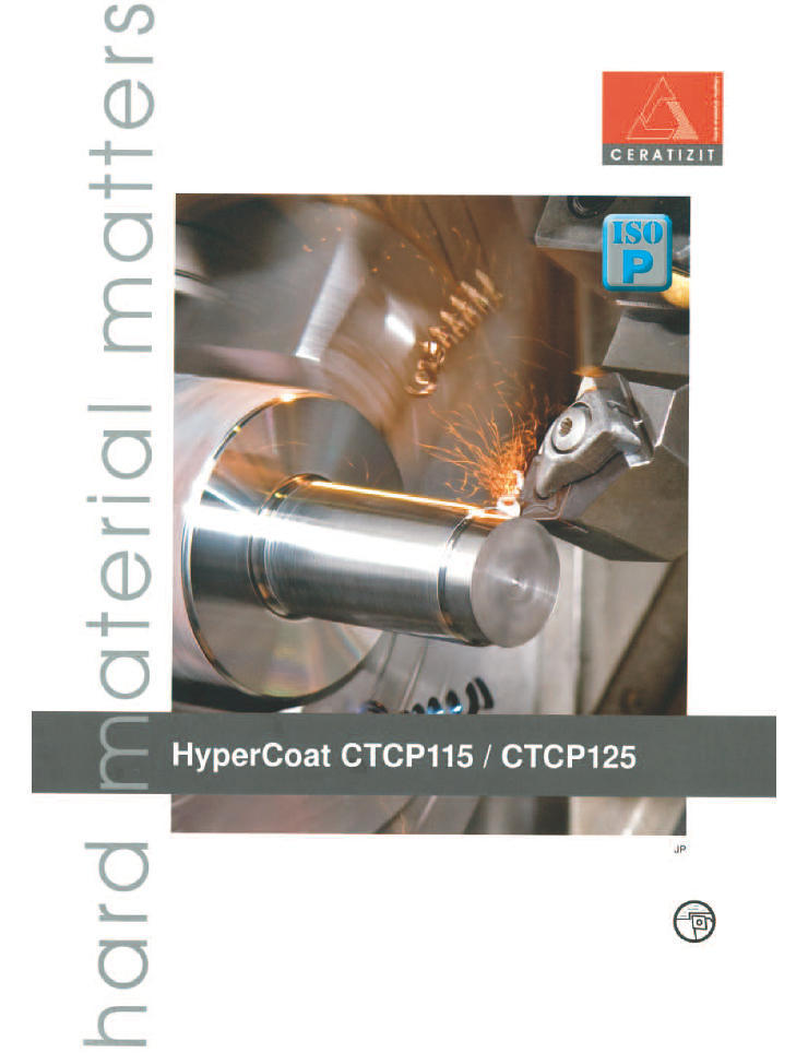 CERATIZIT HyperCoat CTCP115/CTCP125 (JPN)