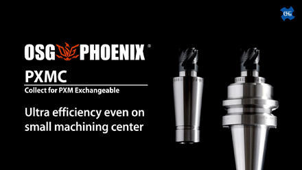OSG PHOENIX PXMC: Collet for PXM Exchangeable Head End Mill