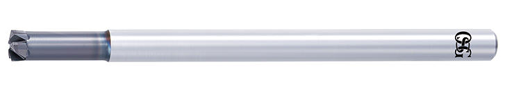 AE-CRE-H: High Efficiency Radius Type Carbide End Mill for High-hardness Steels