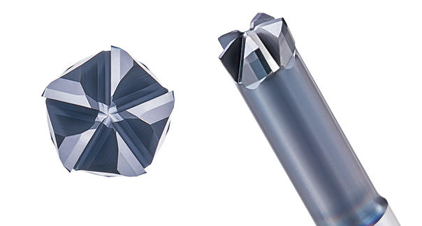 Radius type carbide end mills for high-hardness steels4