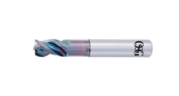 DLC Coated Carbide End Mill for Non-Ferrous Materials - High Performance Type3