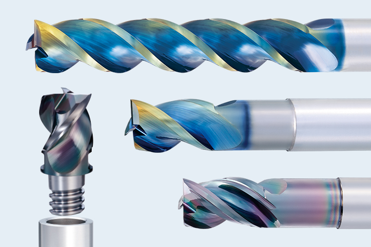 DLC Coated End Mills for Non-ferrous Materials