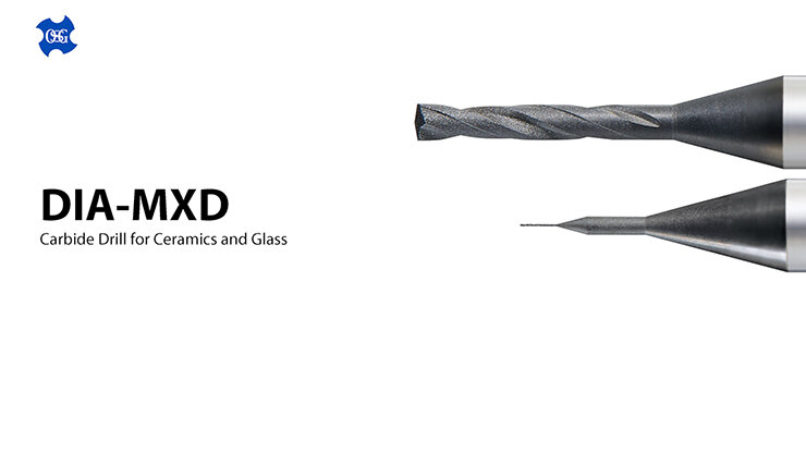 DIA-MXD: Carbide Drill for Ceramics and Glass