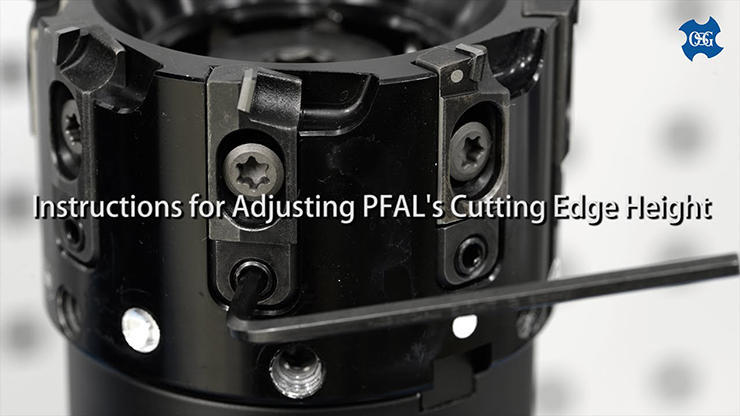 OSG PHOENIX PFAL: Instructions for Adjusting the Cutting Edge Height