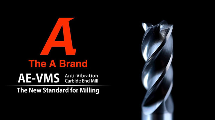 AE-VMSS: Anti-Vibration Stub Carbide End Mill