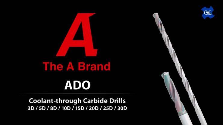 ADO: Carbide Drills with Oil Holes