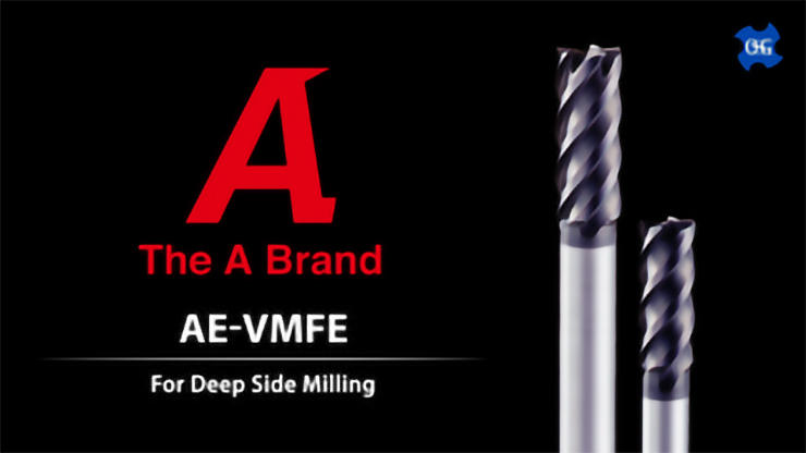 AE-VMFE: Anti-Vibration Carbide End Mill for Deep Side Milling