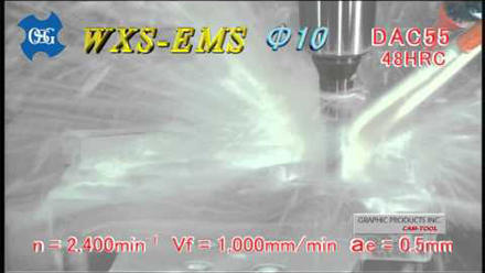 Super-Heat Resistance & Super-Hard WXS Coated End Mill