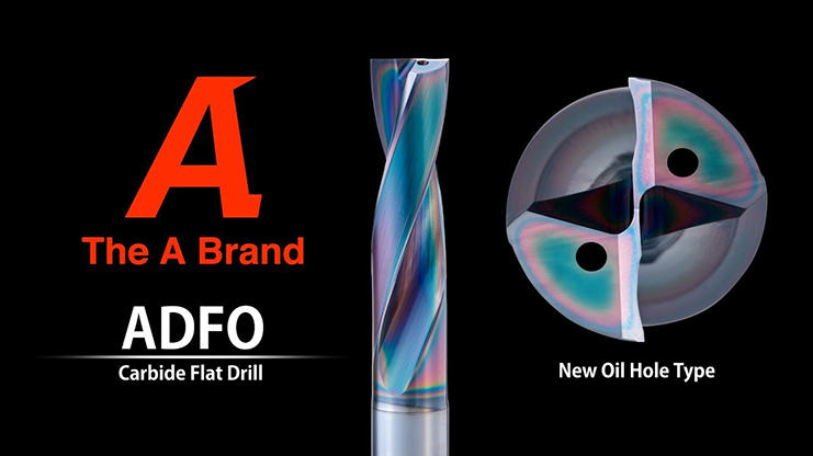 ADFO: Carbide Flat Drill with Oil Hole