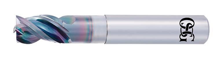 AE-VTS-N: DLC Coated Carbide End Mill for Non-Ferrous Materials High Performance Type