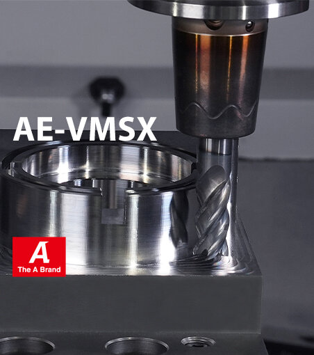Anti-Vibration Carbide End Mill