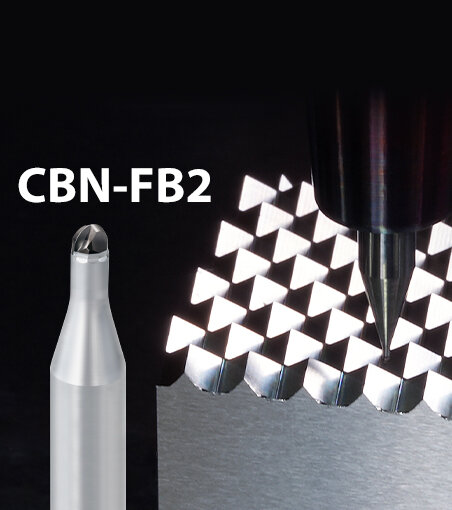 2-flute CBN Ball End Mill