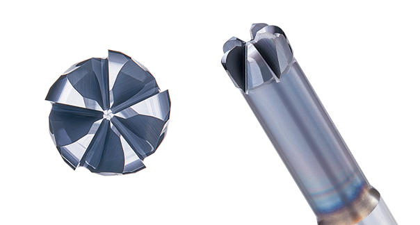 Radius type carbide end mills for high-hardness steels3