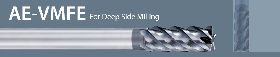 Anti-Vibration Carbide End Mill for Deep Side Milling