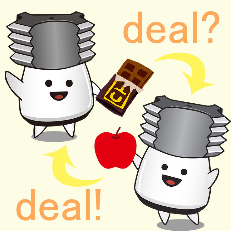 英語ワンポイント / deal?deal!
