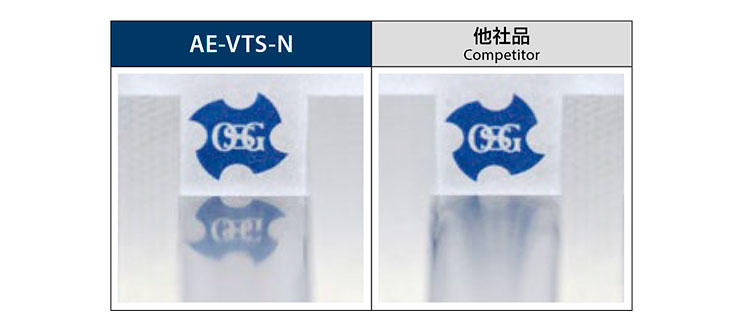 高速条件でも良好な加工面品位