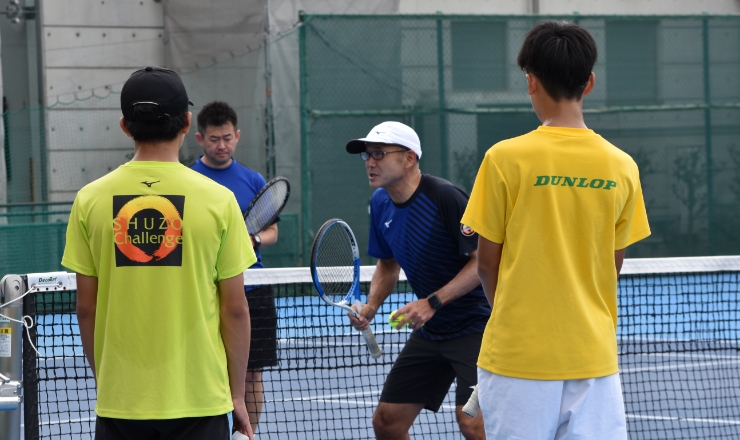 男子ジュニア選手強化合宿の様子